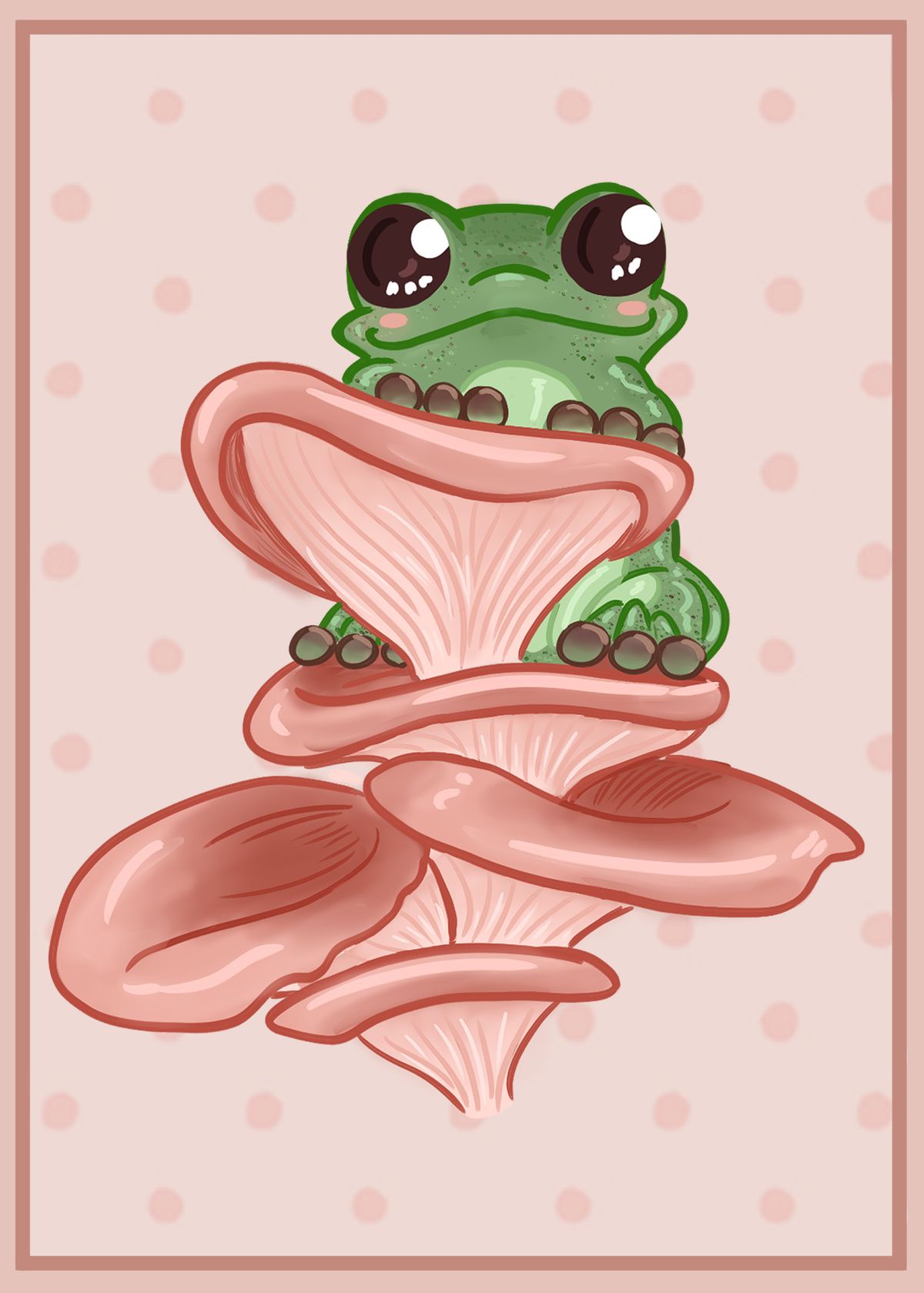 Froggo 5x7 Print