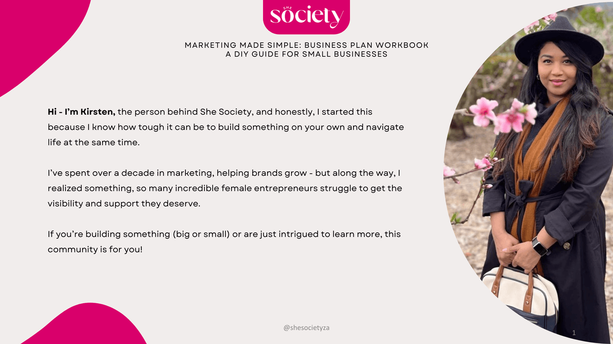 FREE Business Plan Workbook (A DIY Guide for Small Businesses)