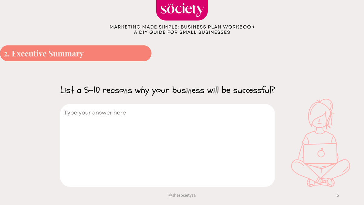 FREE Business Plan Workbook (A DIY Guide for Small Businesses)