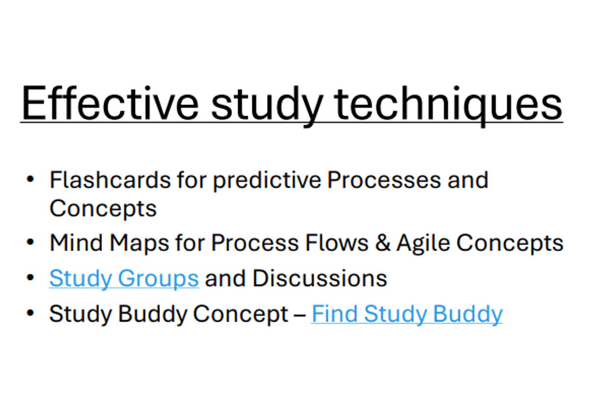 PMP Study Plan
