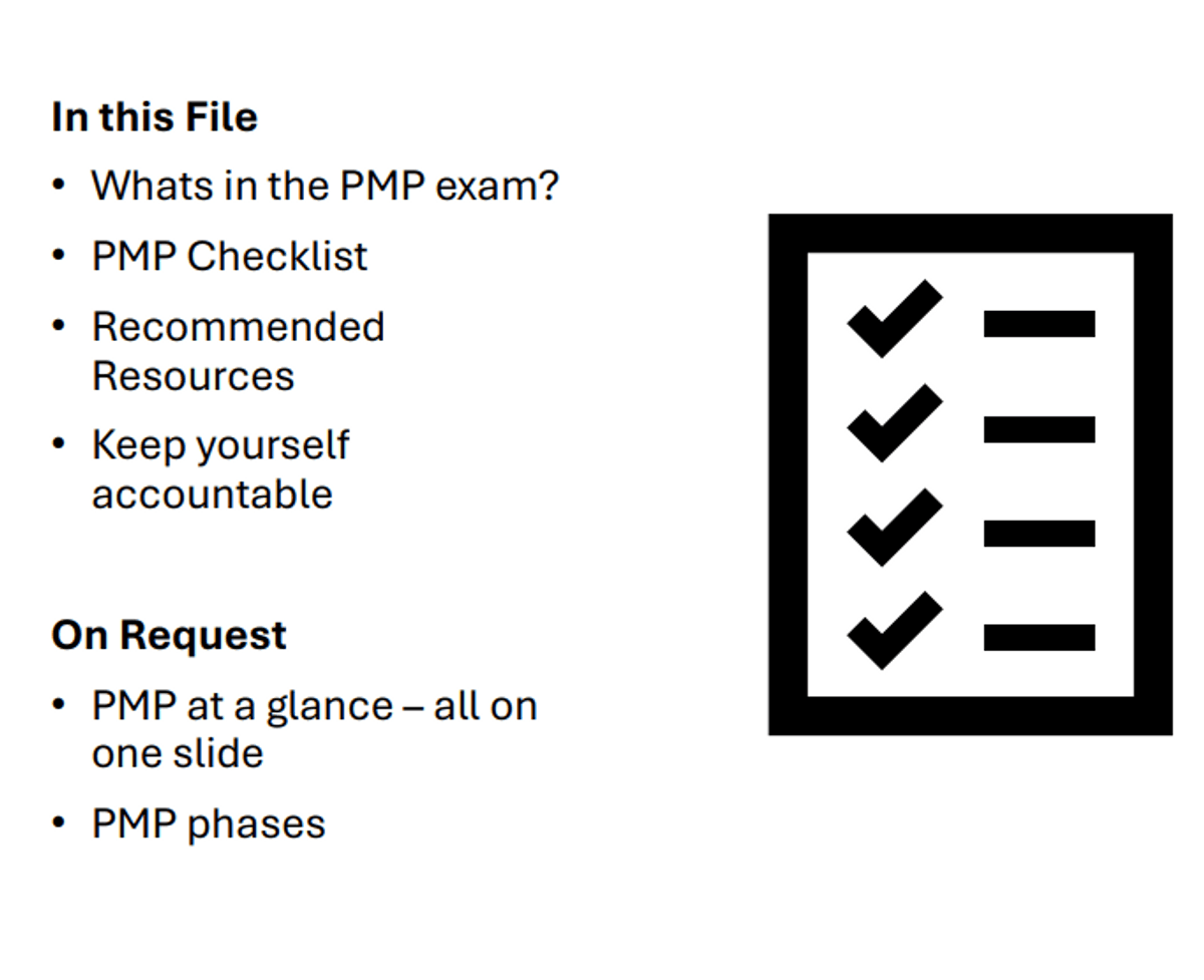 PMP Study Plan