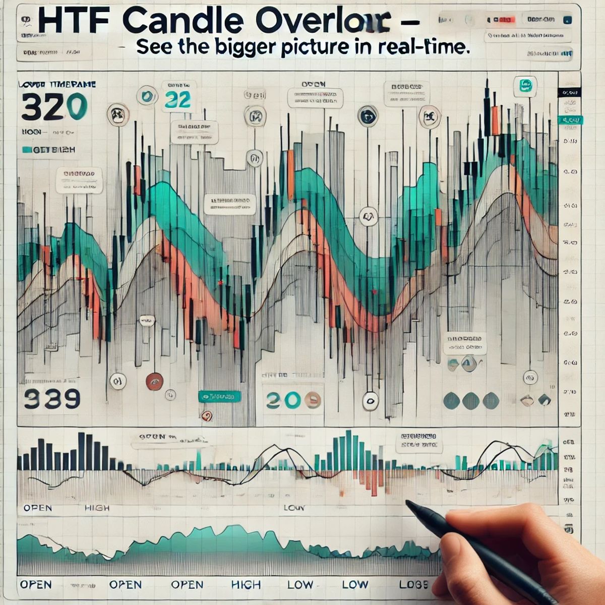 HTF Candle Overlay - NinjaTrader 8 Indicator