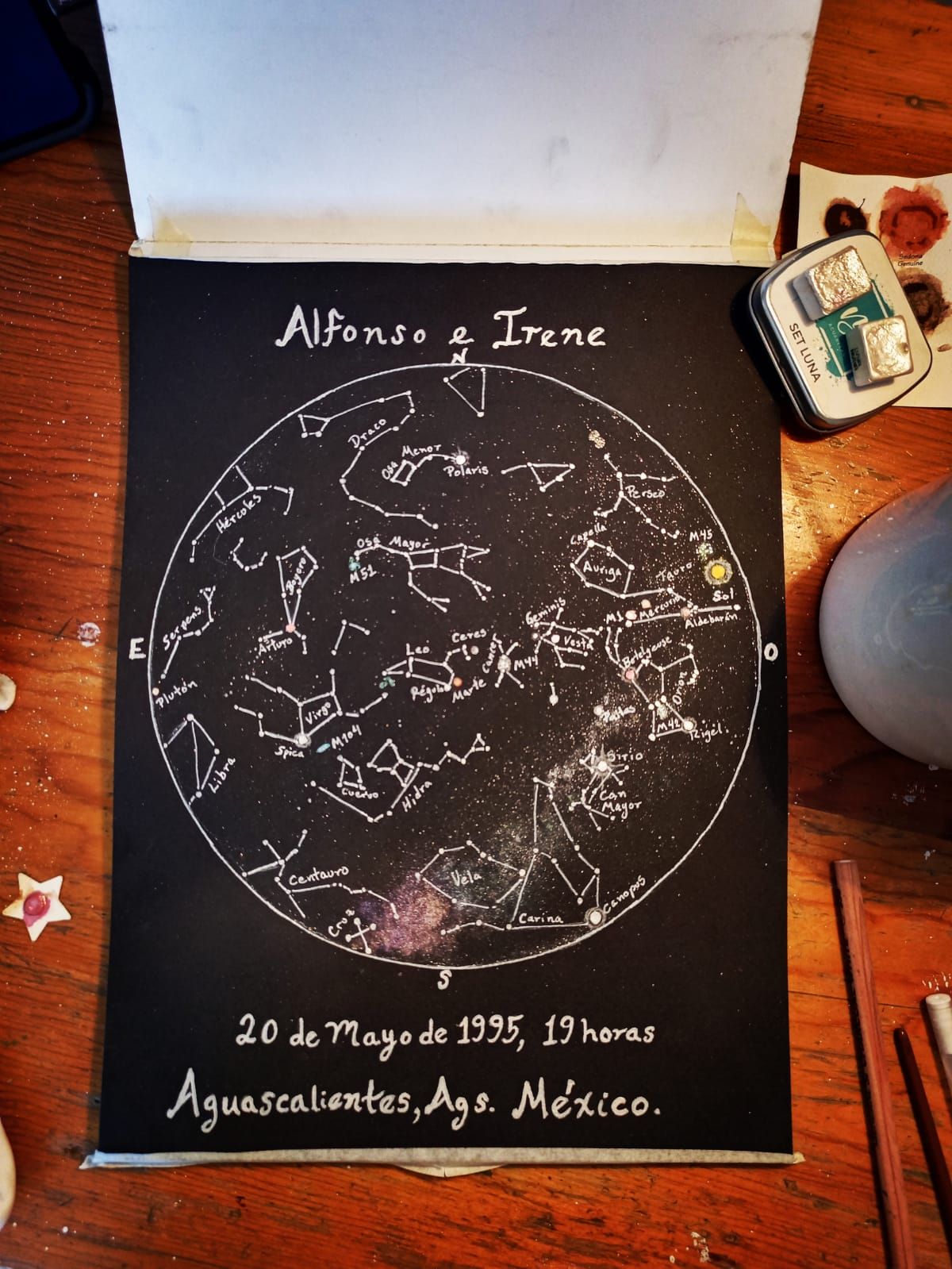 Mapa Celeste Personalizado