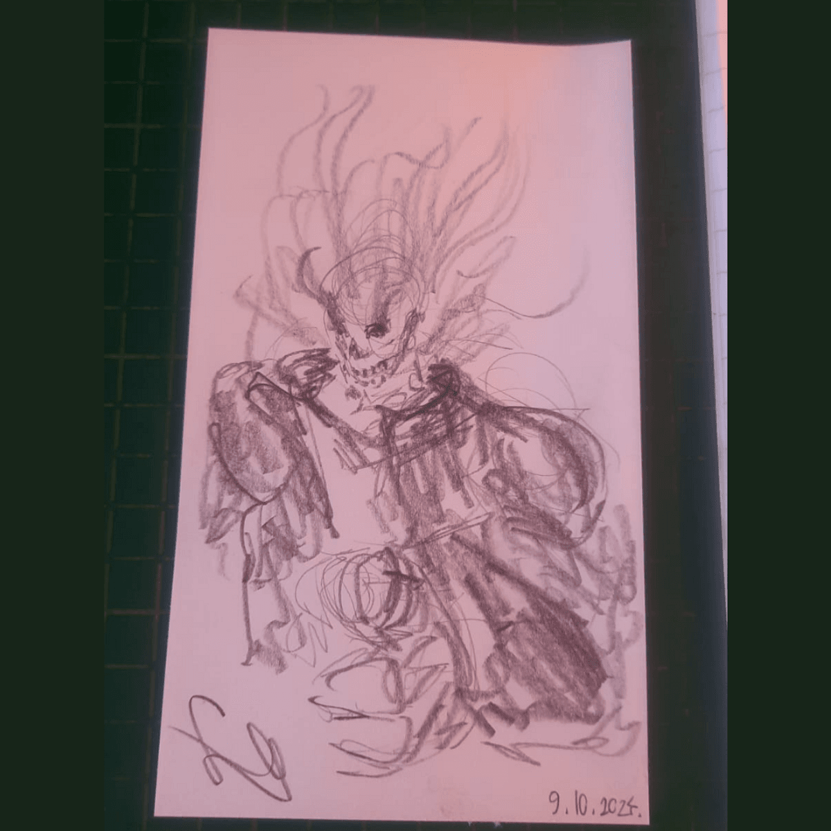 5-minute sketch from Stipe