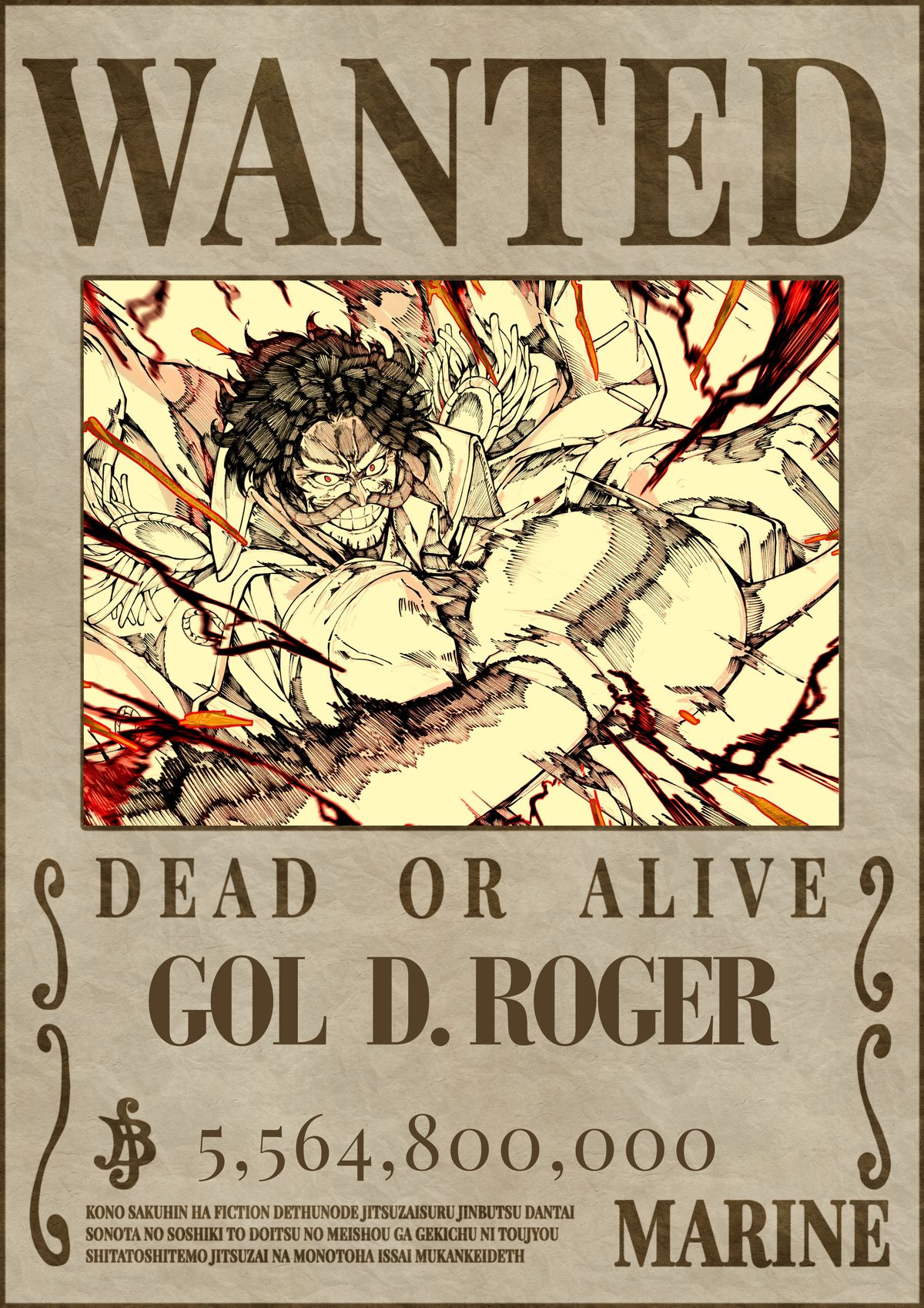 60+ Wanted Poster One Piece 10K 300dpi PNG BUNDLE with TWO Variations | High Quality Instant Digital Download | Japan Art Printable Anime/M