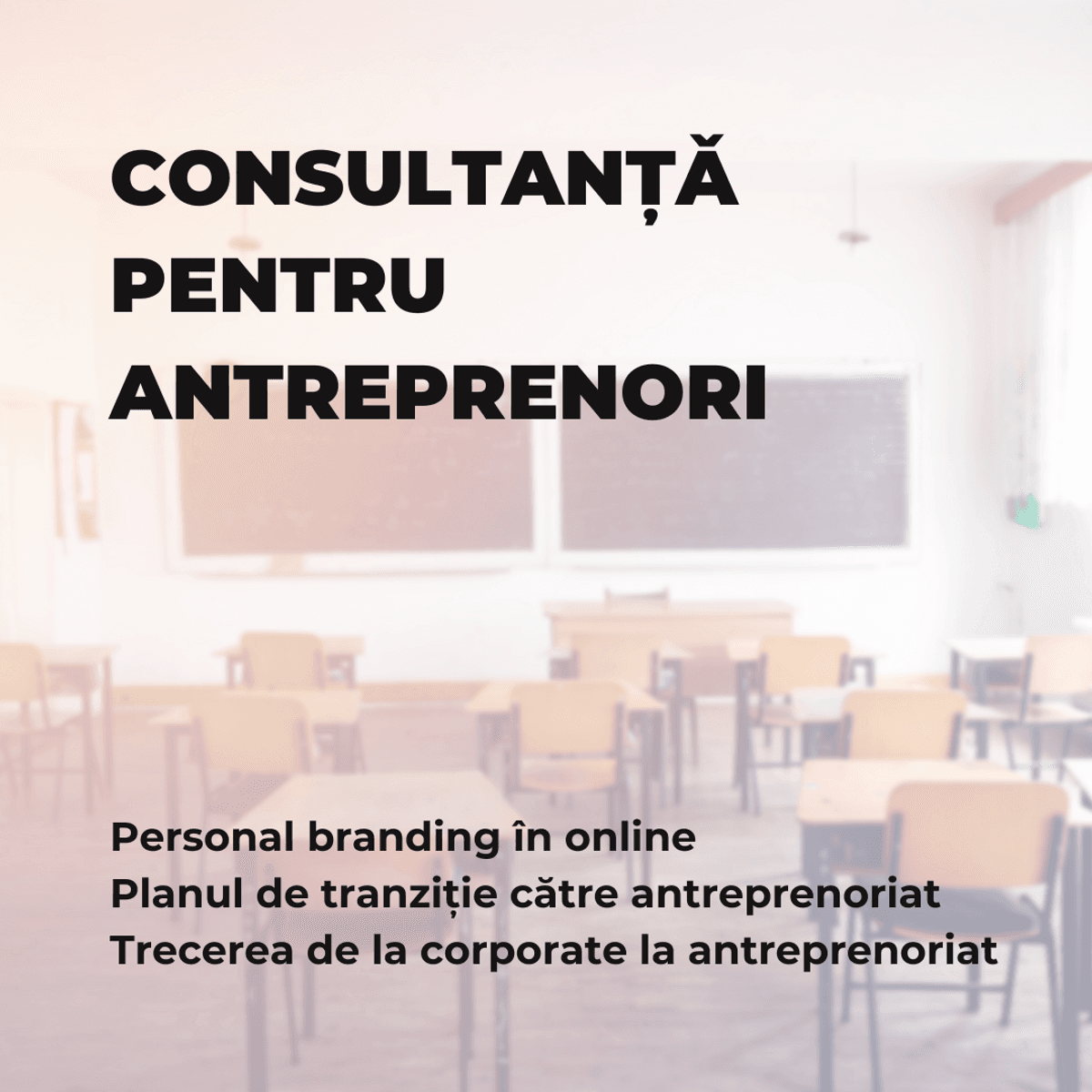 Consultanțǎ Personal Branding pentru Antreprenori