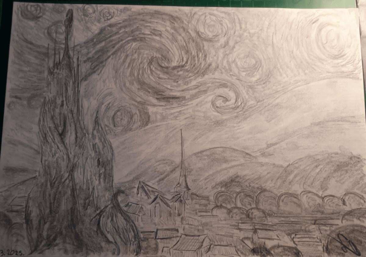 2-hour sketch from Stipe