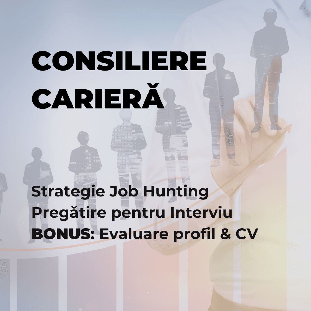 Consiliere 1:1 pentru Carieră, Strategia de Job Hunting & Pregătirea Interviului
