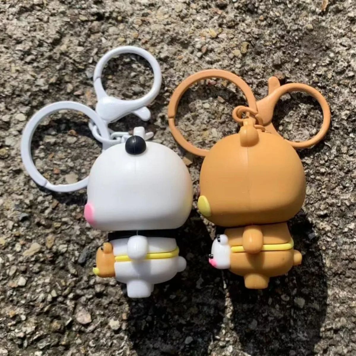 Yier Panda KeyChain Kawaii Bubu Dudu Doll Anime Figure