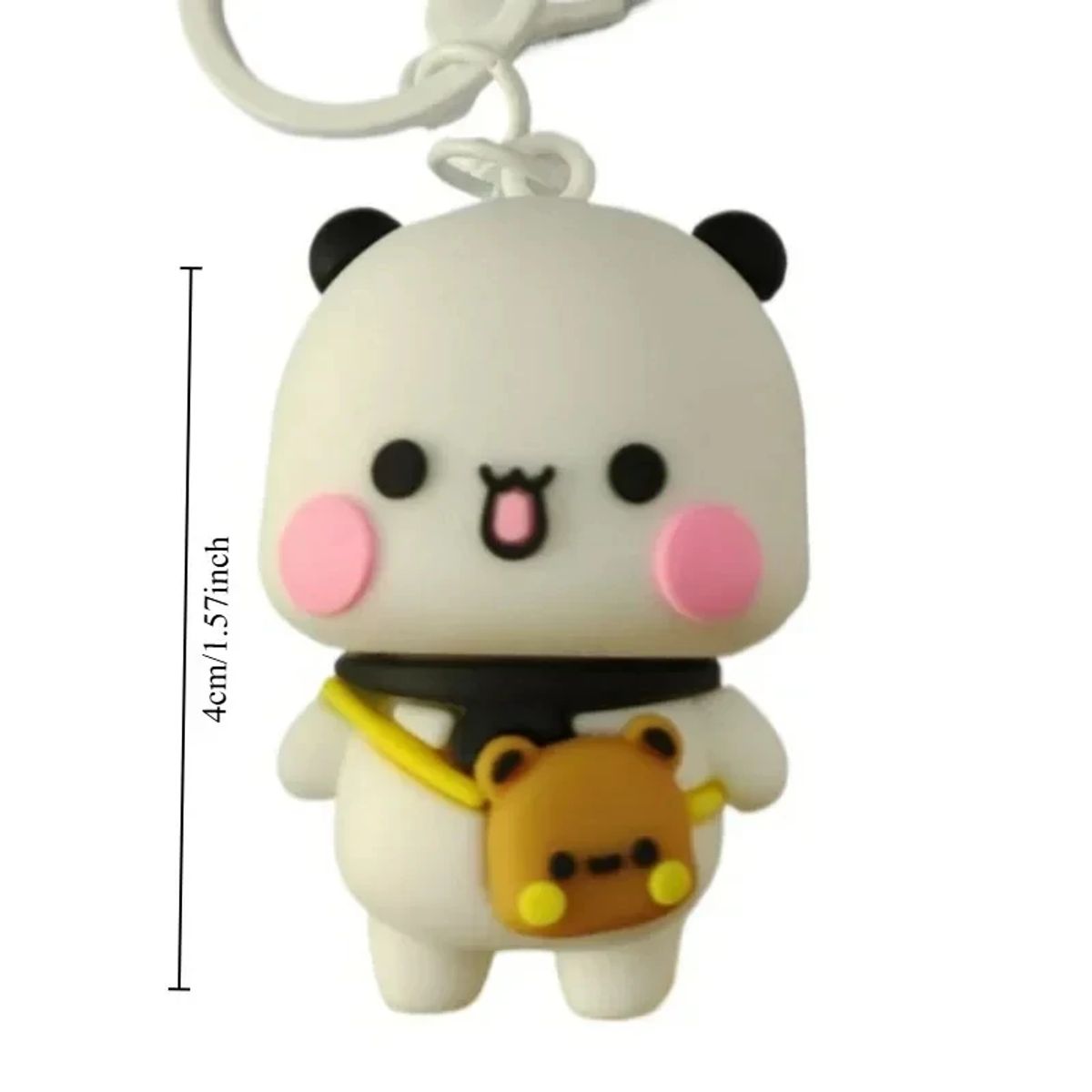 Yier Panda KeyChain Kawaii Bubu Dudu Doll Anime Figure