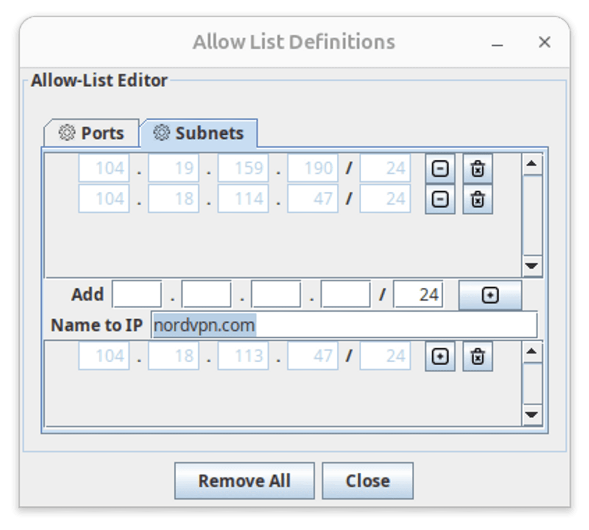 JNordVPN Manager add-on "Supporter Edition" v2025.5.1