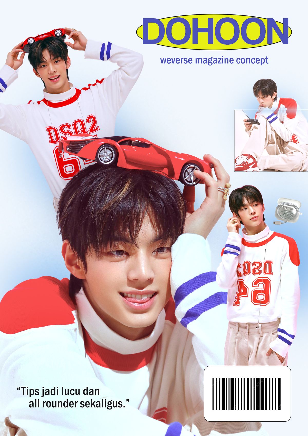 weverse magazine fan poster