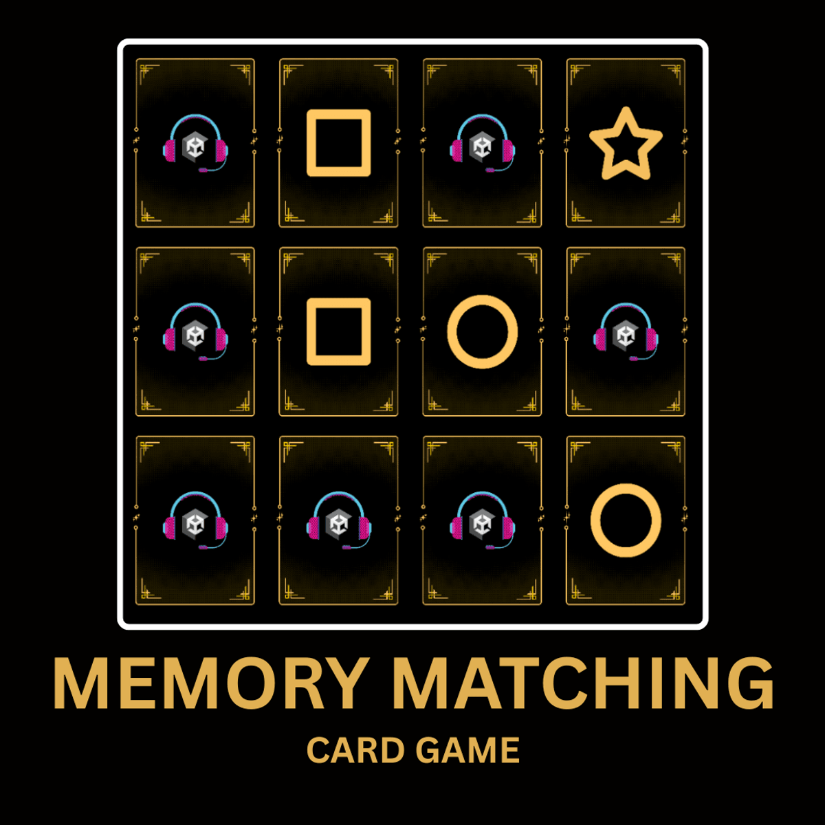 Memory Matching Card Game