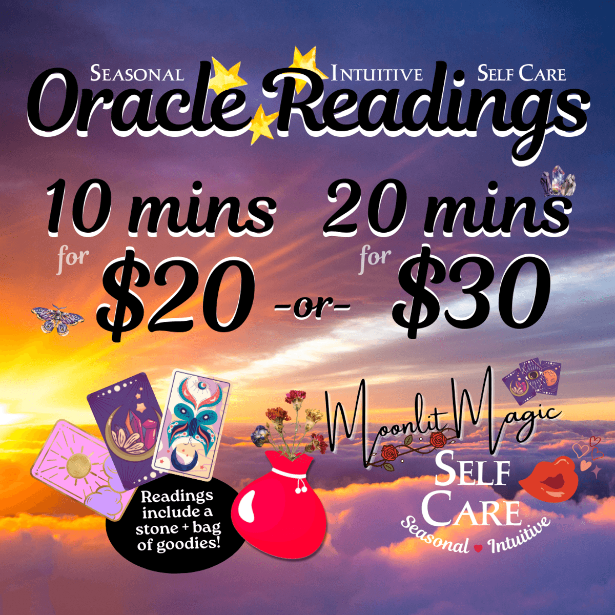 🌸 Self Care Pop Up✨ Enter your total in the box below 📿
