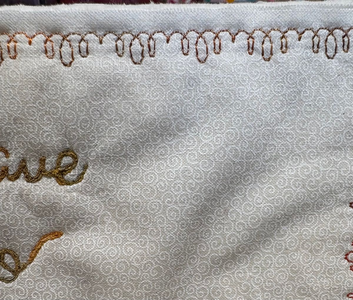 Leave No Loose Ends Stitch Sampler