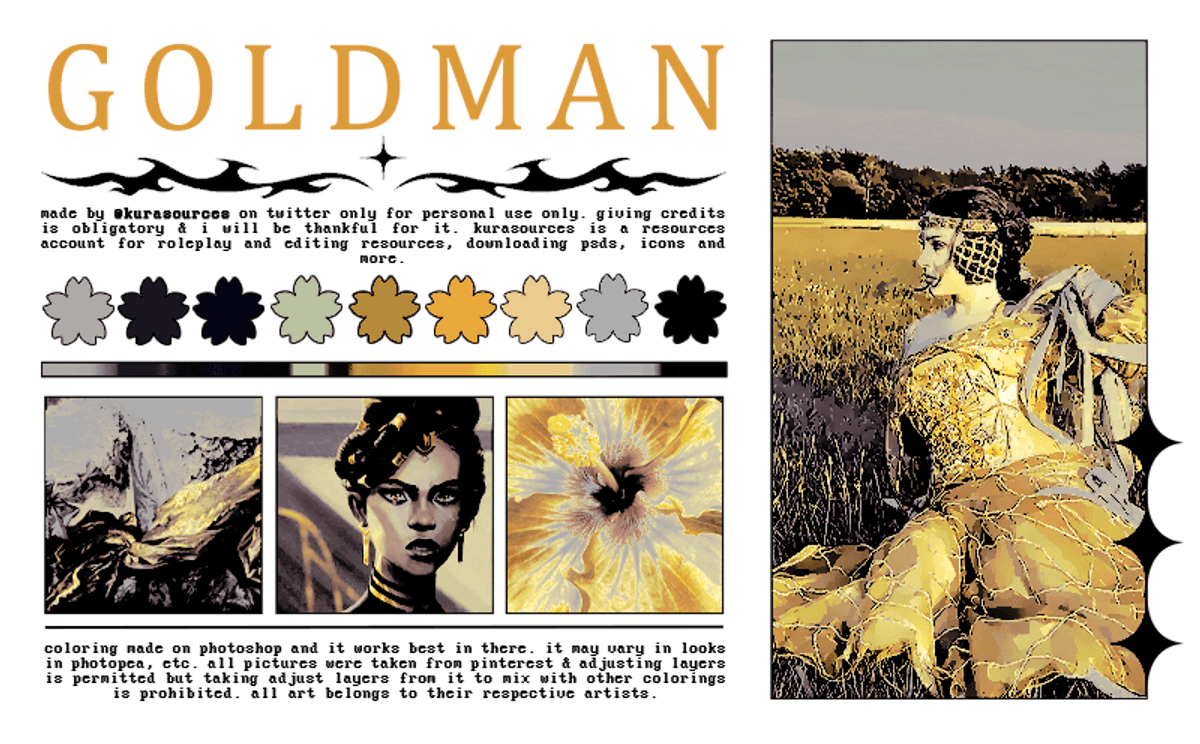 𓂅𓂅 PSD O64: GOLDMAN