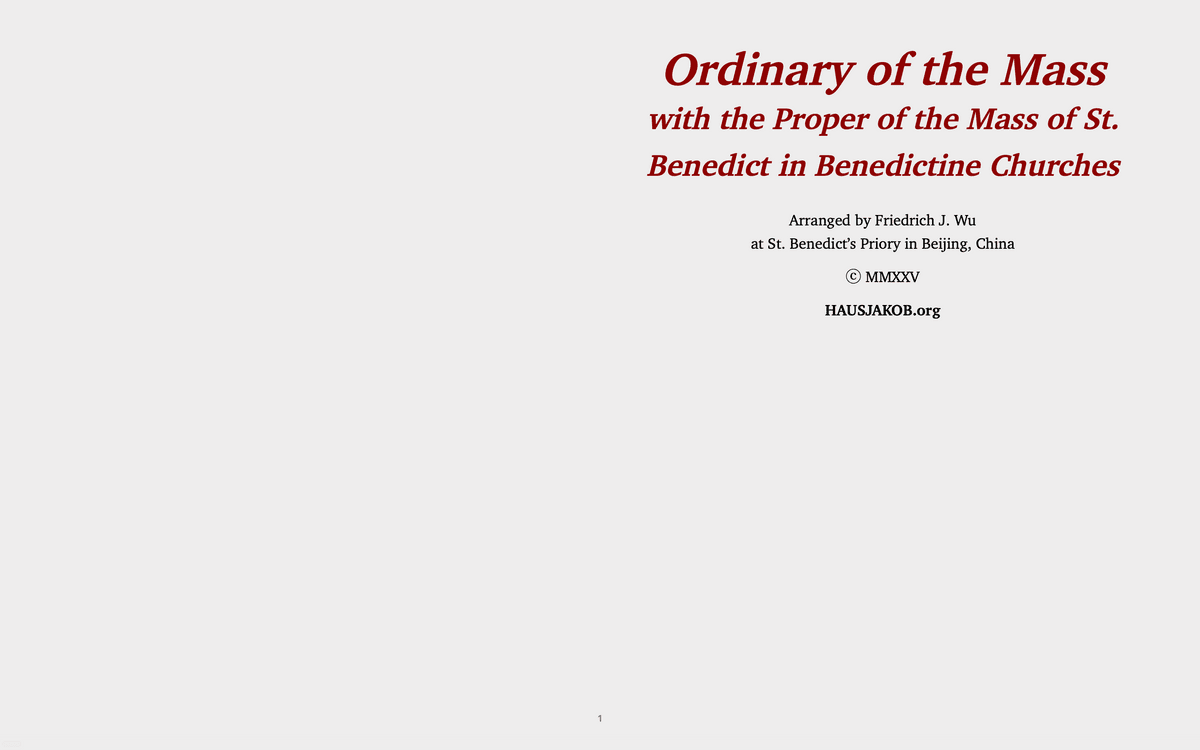 Ordinary of the Mass | E-Book
