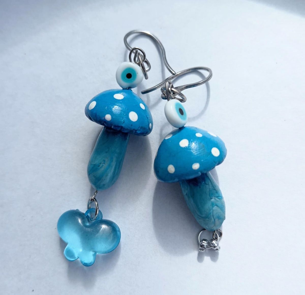 Blue Crystal Earrings