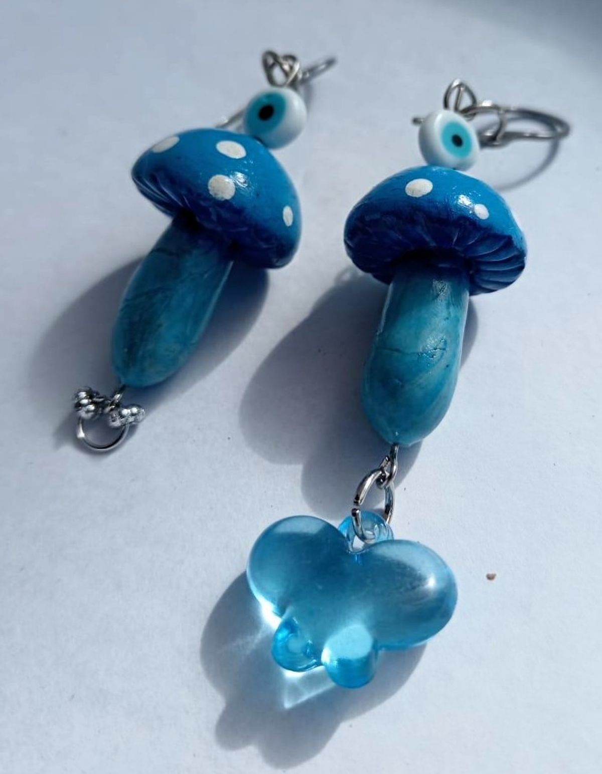 Blue Crystal Earrings