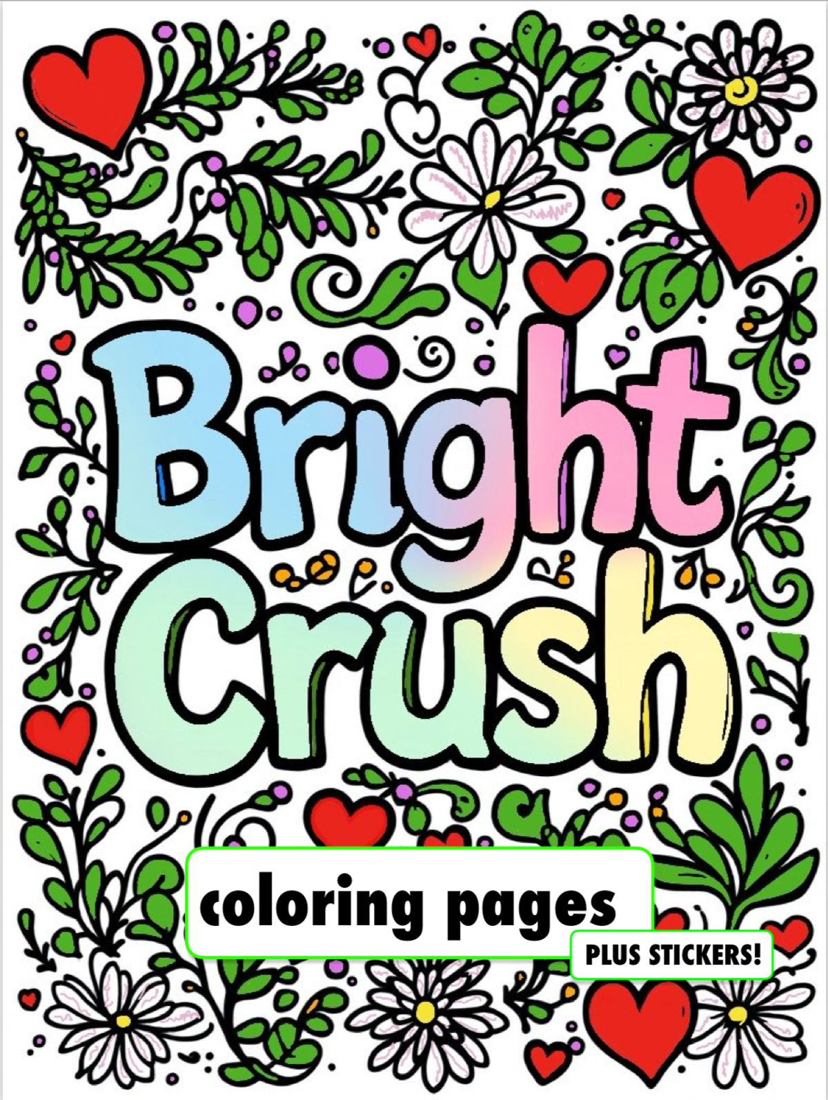 Bright Crush Coloring Pages