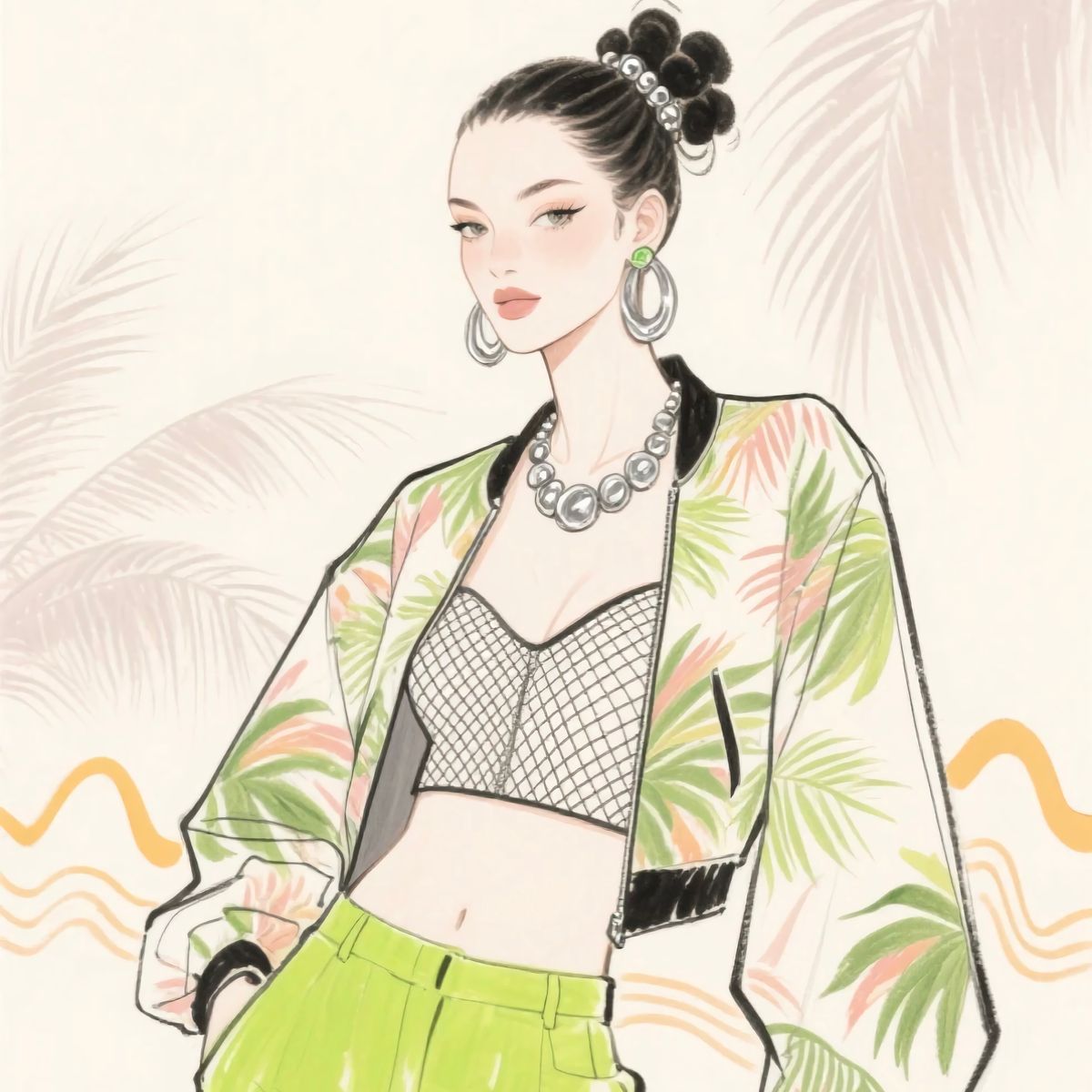 Seasons of Style: 40 Women&rsquo;s Fashion Illustrations