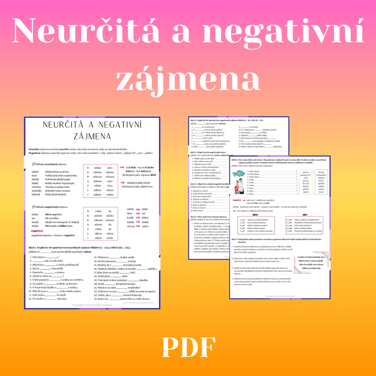 Neurcita a negativni zajmena