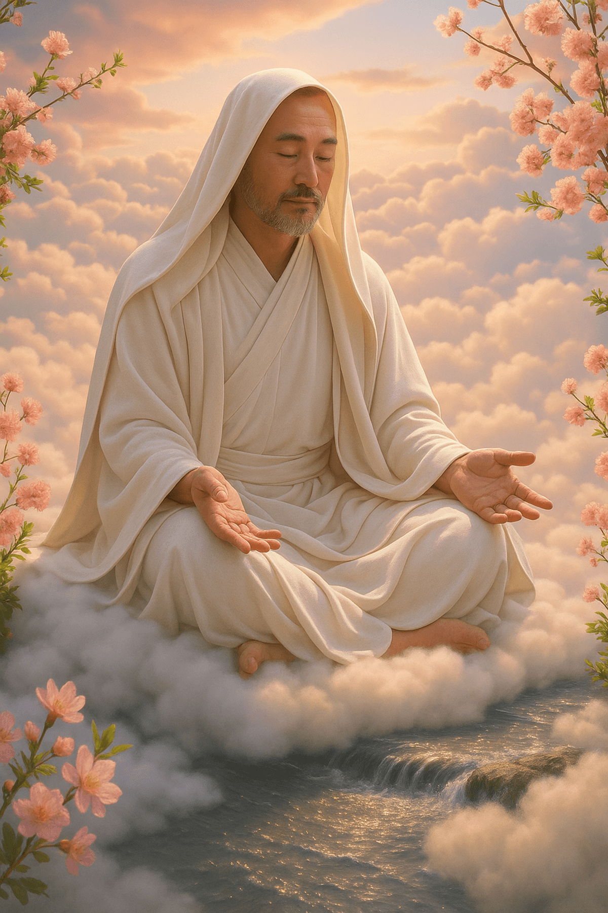 Heavenly Meditation - Digital wallpaper/print