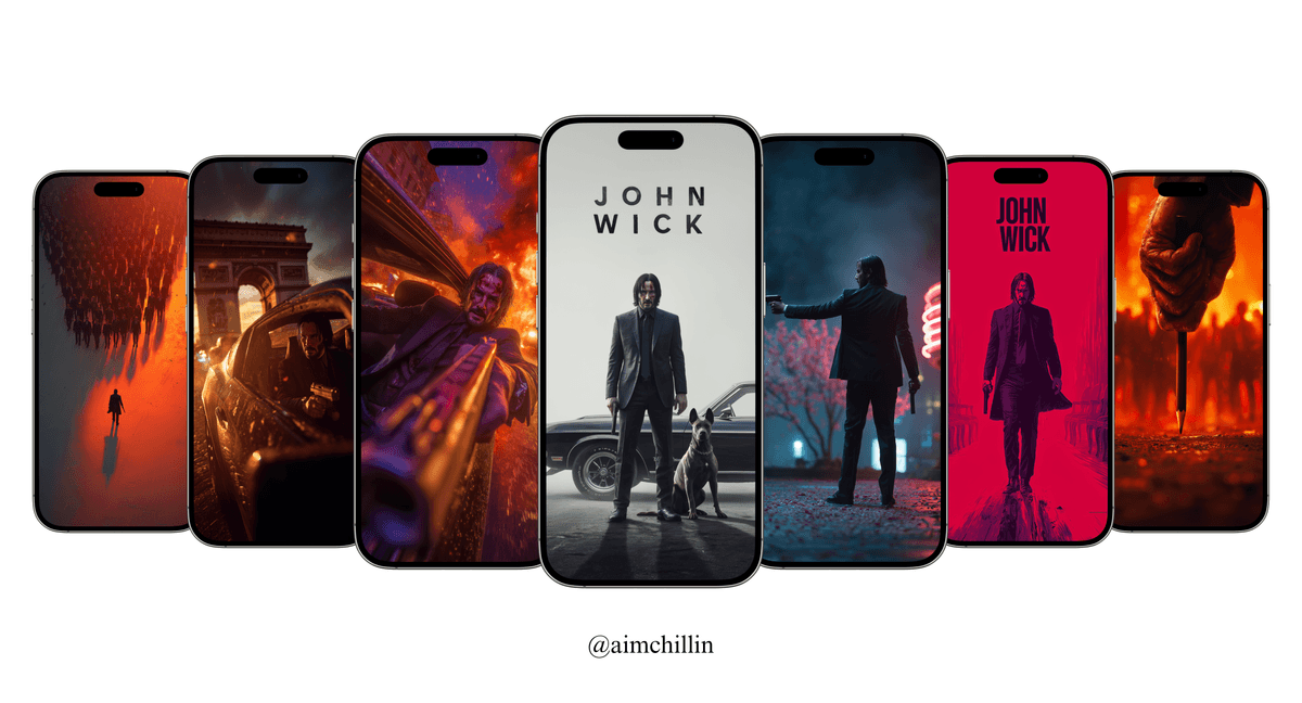 John Wick 4K Wallpaper Pack