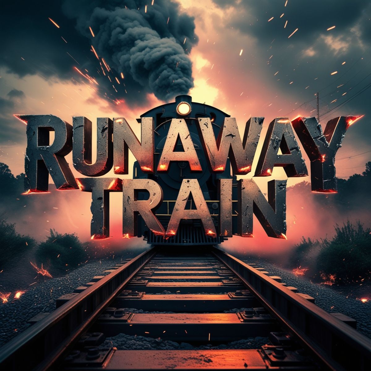 Runaway Train | High-Energy Rock Background | Copyright Free Music