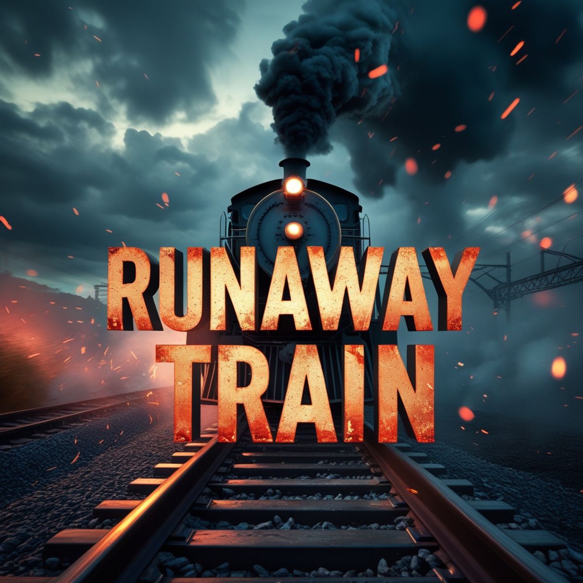 Runaway Train 2.0 | High-Energy Rock Background | Copyright Free Music