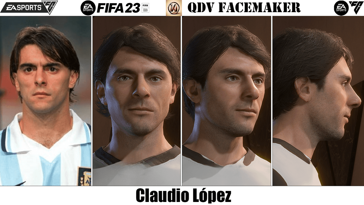[CLASSIC] Claudio López Face Mod - [FC 24/25/26][FIFA 23]
