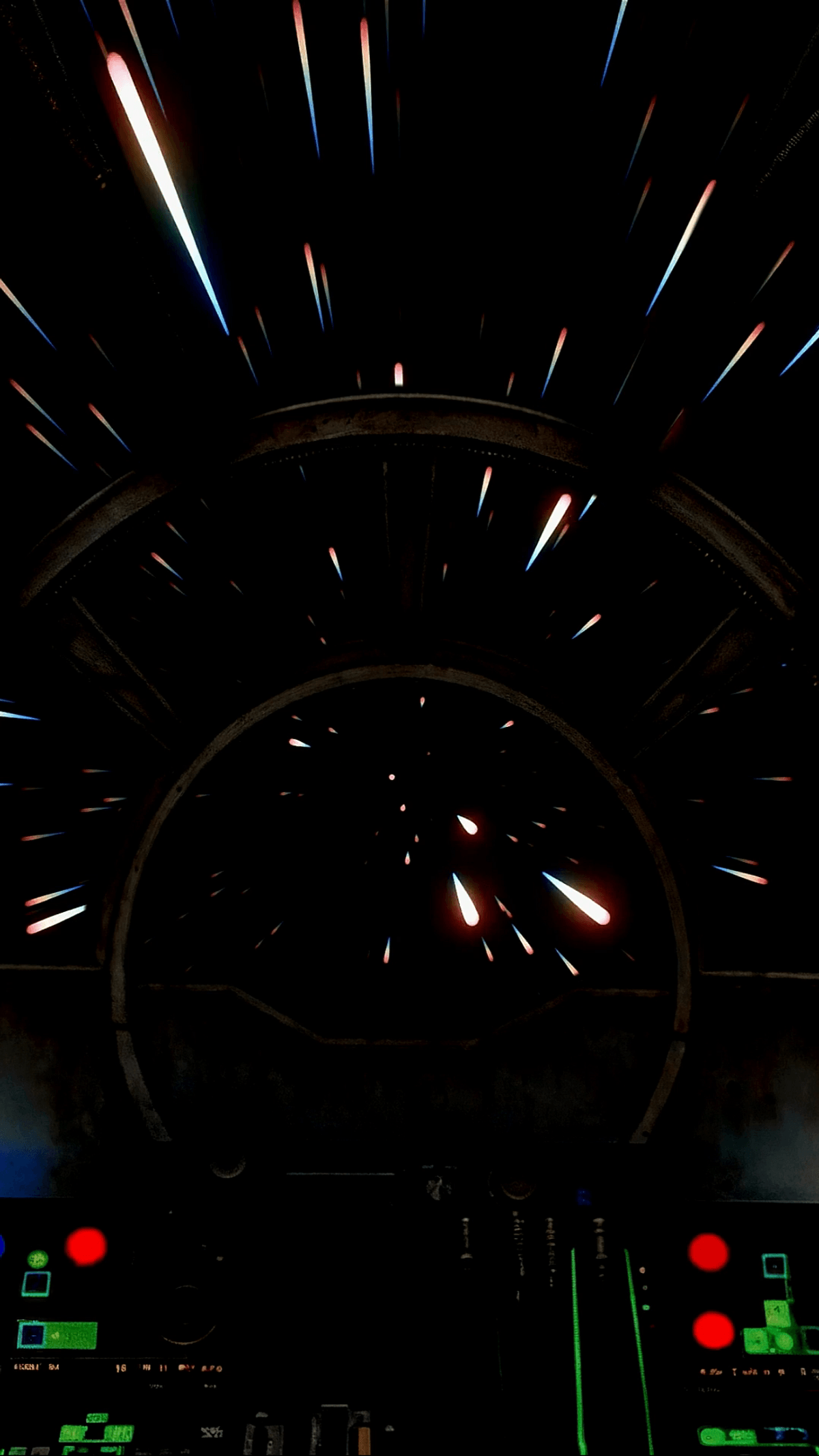 Millennium Falcon Cockpit Flight Travel (Live Wallpaper) - Star Wars Ambience