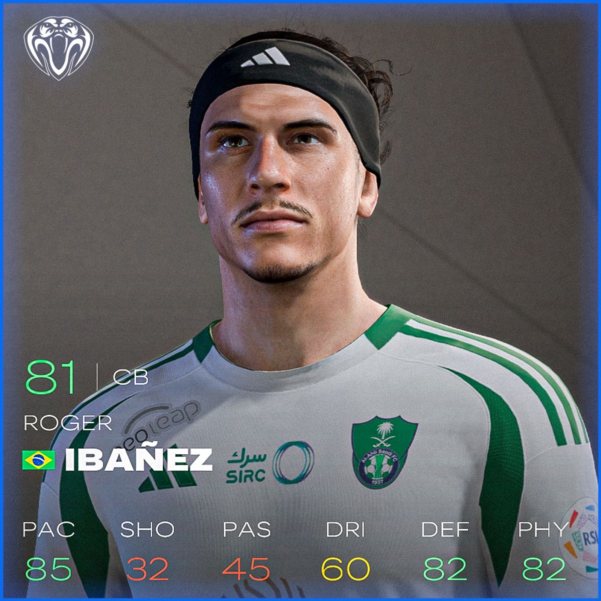 Roger Iba&ntilde;ez Face For FC25