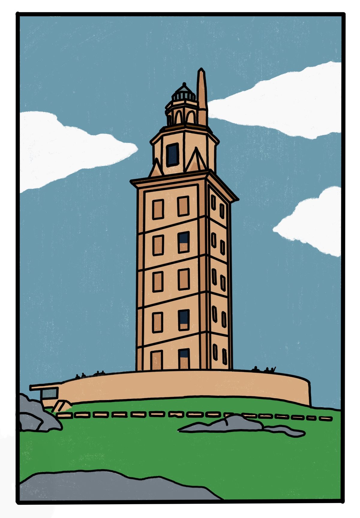 Torre de d&iacute;a