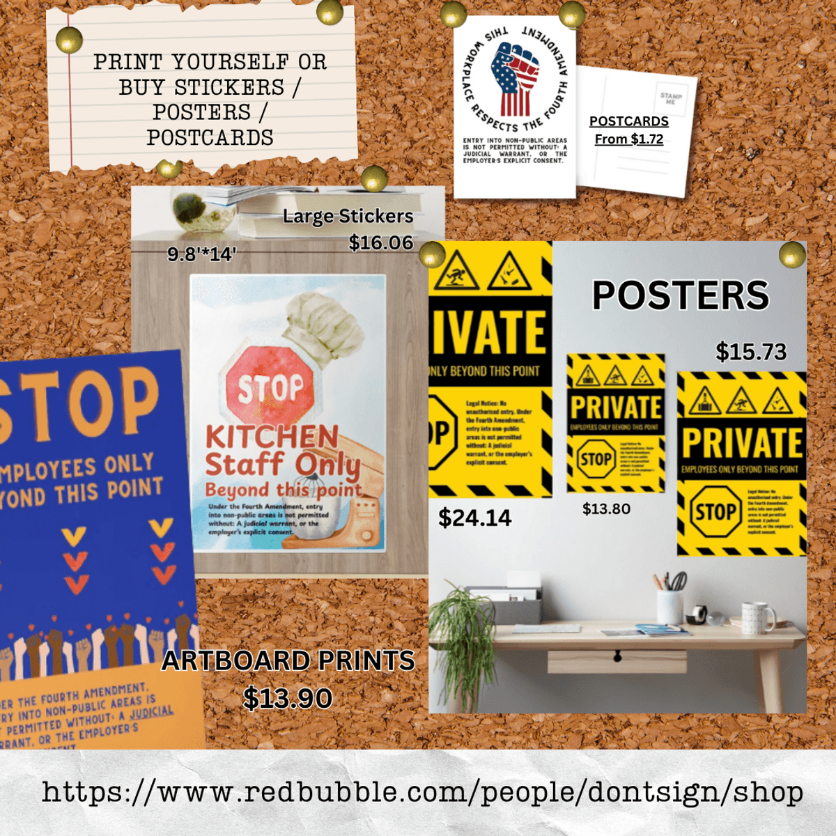 FREE DOWNLOAD  - 12 WORKPLACE RIGHTS POSTER DESIGNS