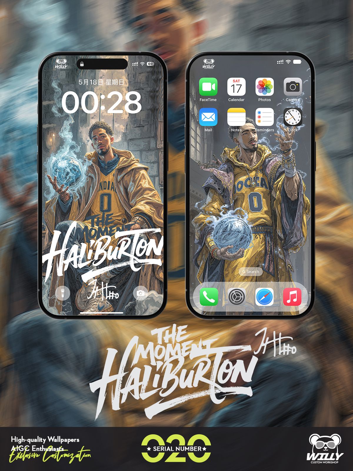 THE MOMENT-Haliburton No.020｜LIVE Wallpaper(Android/IOS)