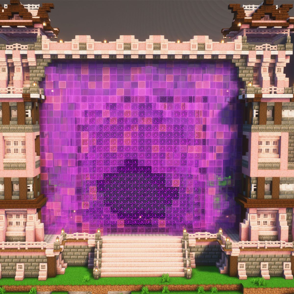 Cherry Blossom Nether Portal
