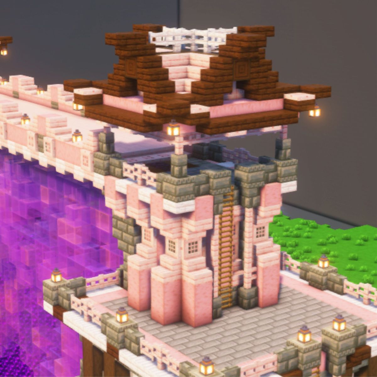 Cherry Blossom Nether Portal