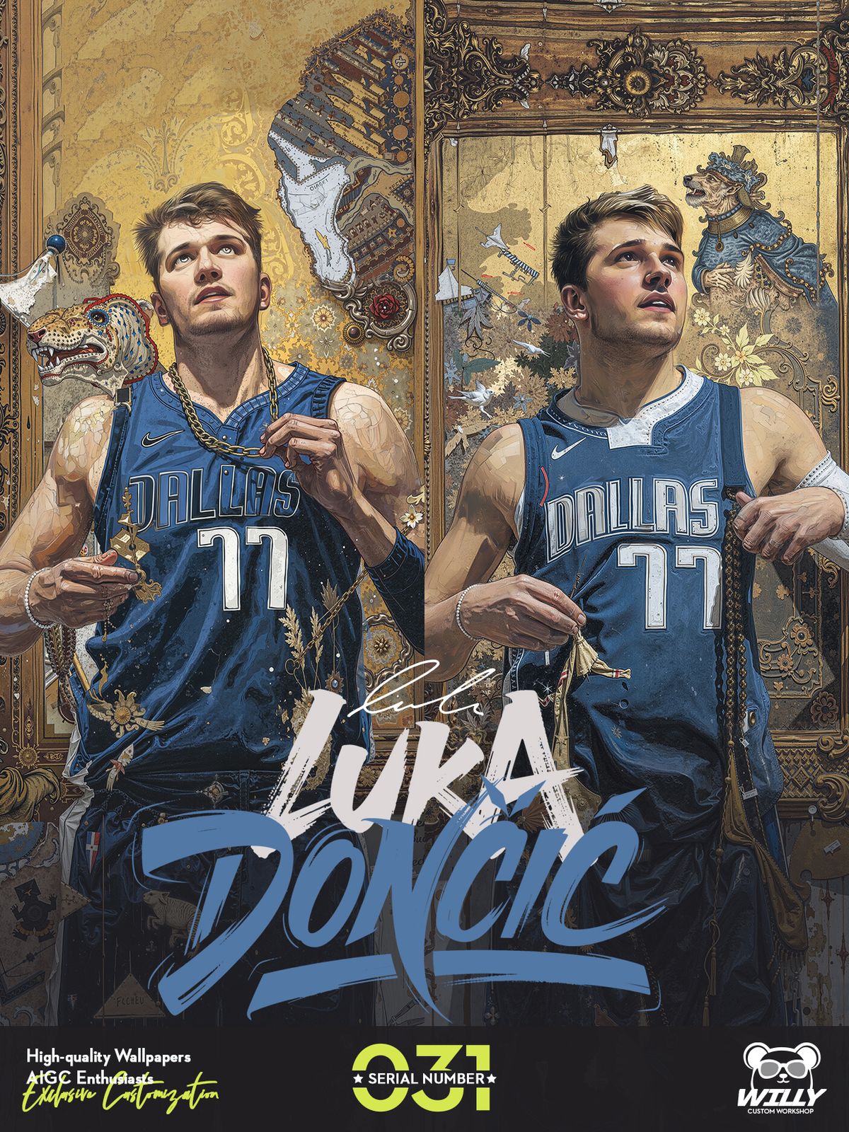 D77-Luka Doncic No.031｜LIVE Wallpaper (Android/IOS)