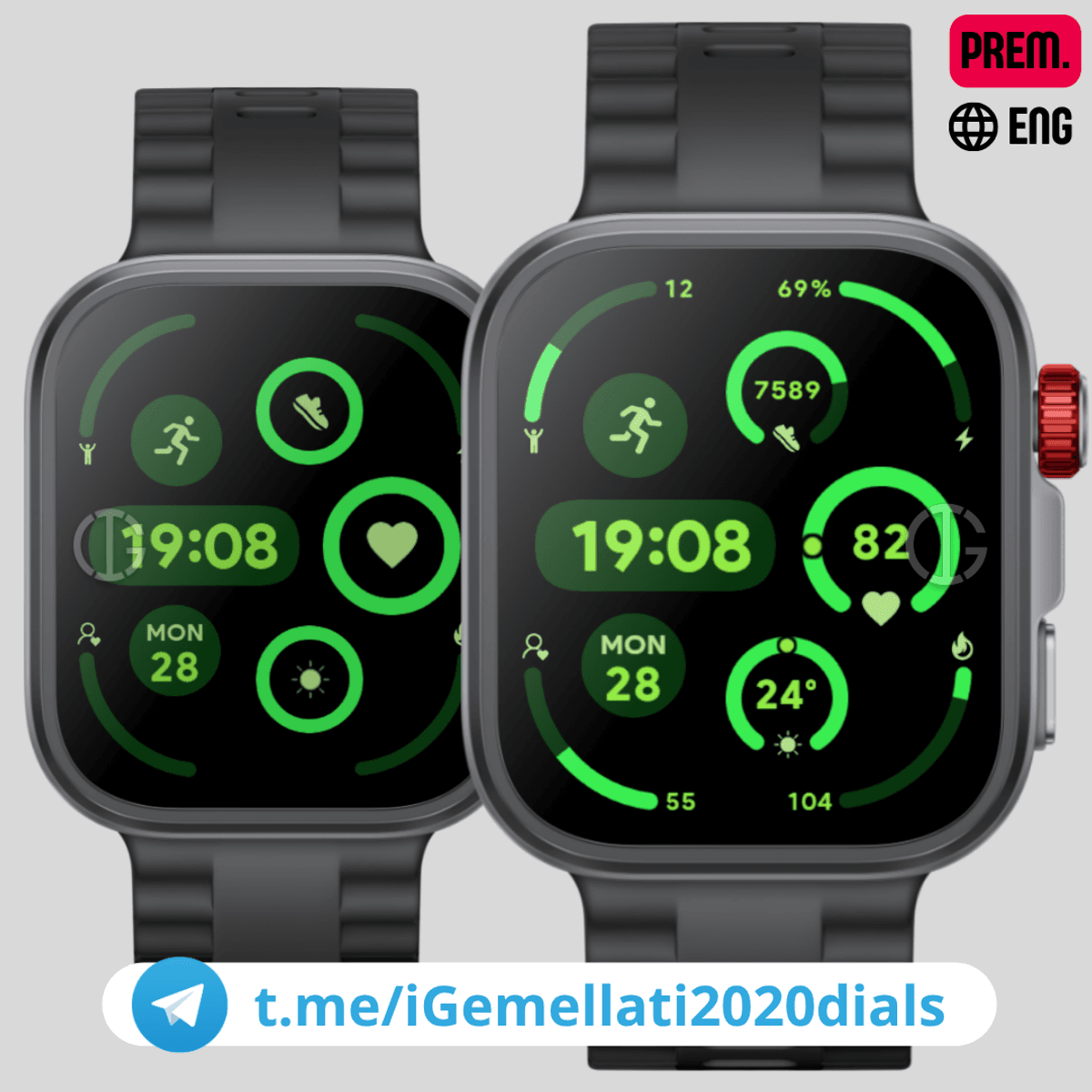 Pixel W (1) Watch Face Huawei Fit 3 / 4 / 4 Pro