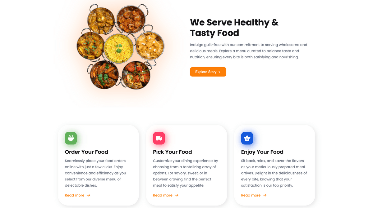 🍽️ Foodman &ndash; Complete Food & Restaurant Website