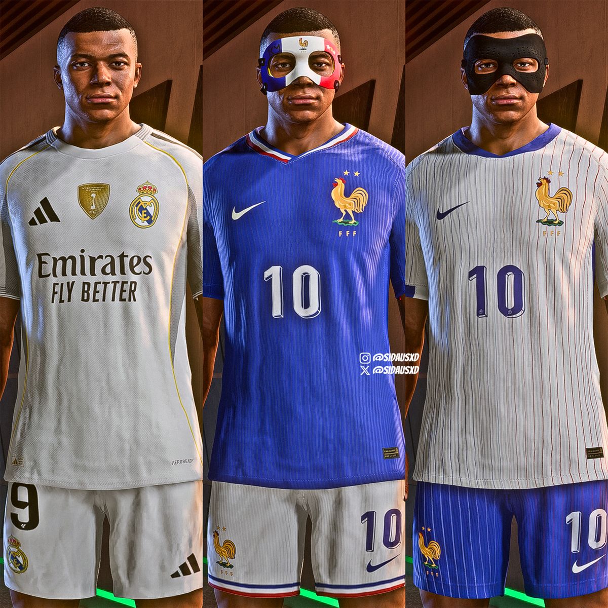 [FC26-FC25] Kylian Mbappé + (with Mask) - Buymeacoffee