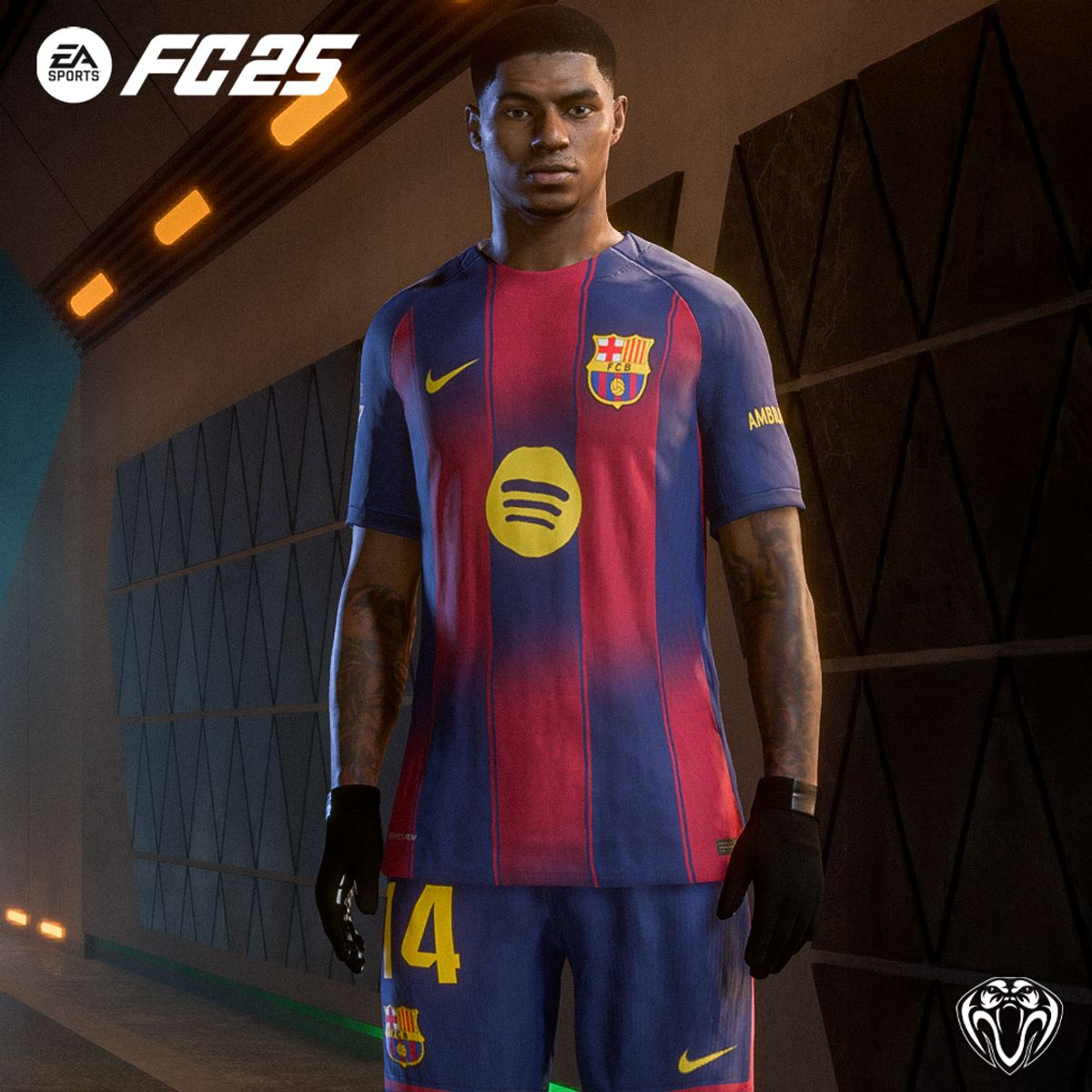 Marcus Rashford Face For FC25