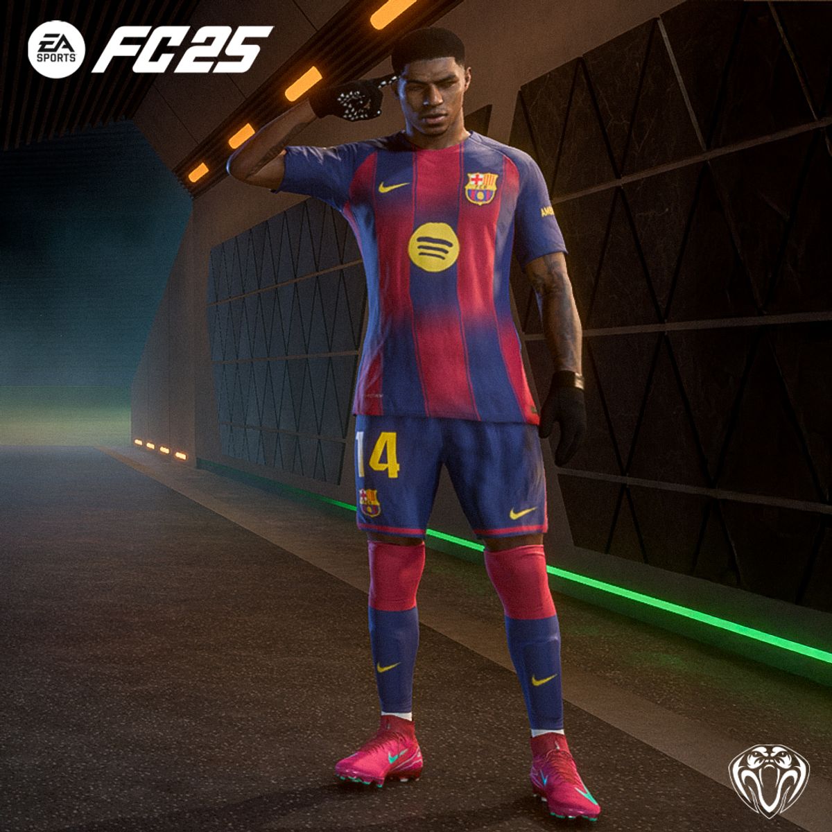 Marcus Rashford Face For FC25