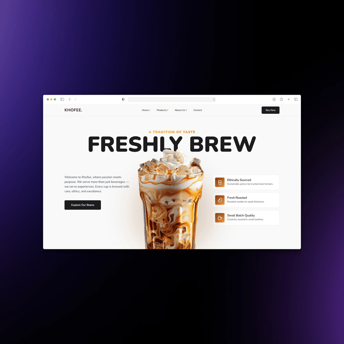 Coffee Website