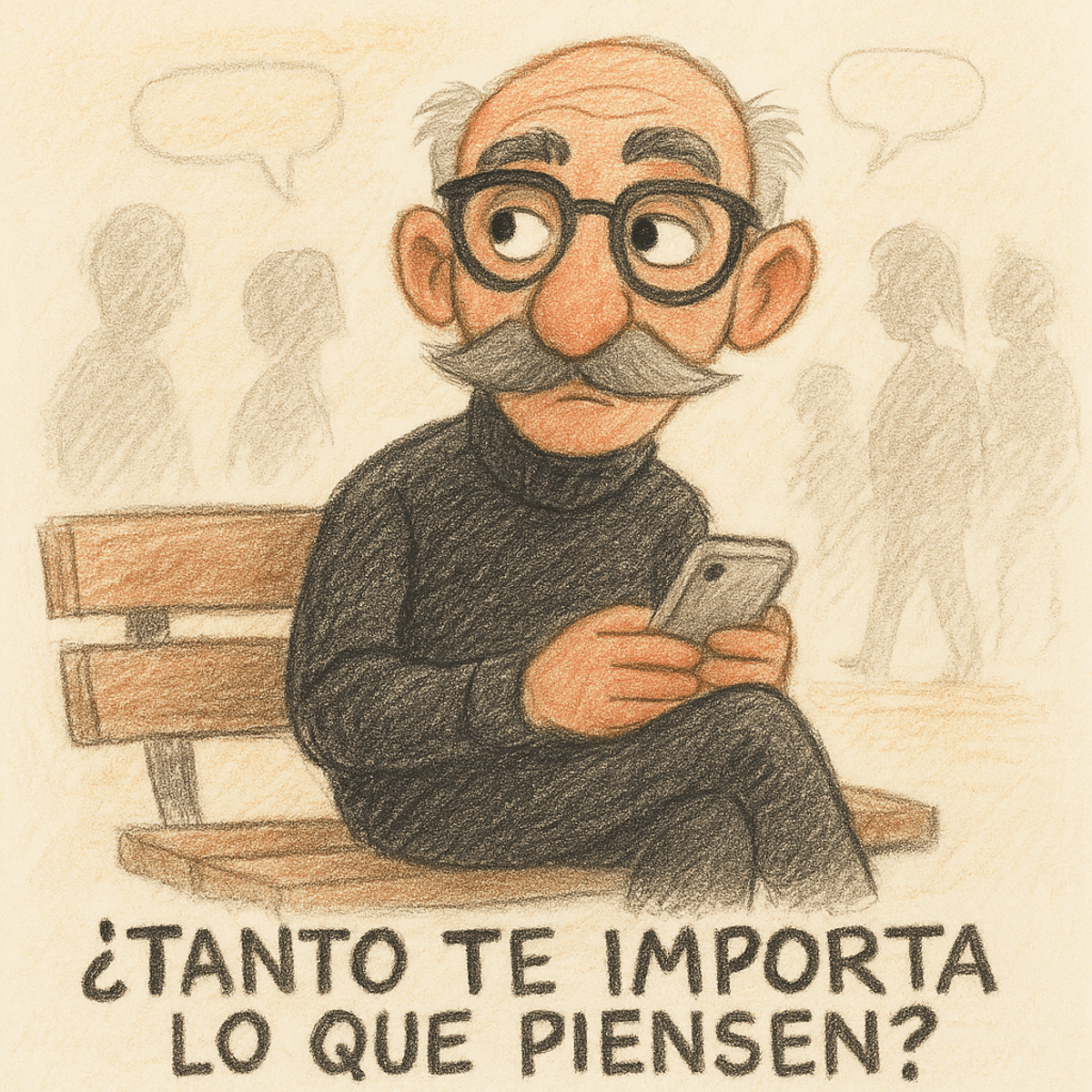 Tanto te importa lo que piensen? - Cuento PDF de 14 paginas con ilustraciones.