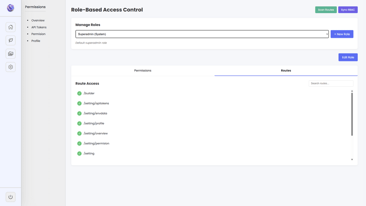 Dynamic Backend with Auto-Generated APIs & Admin Panel
