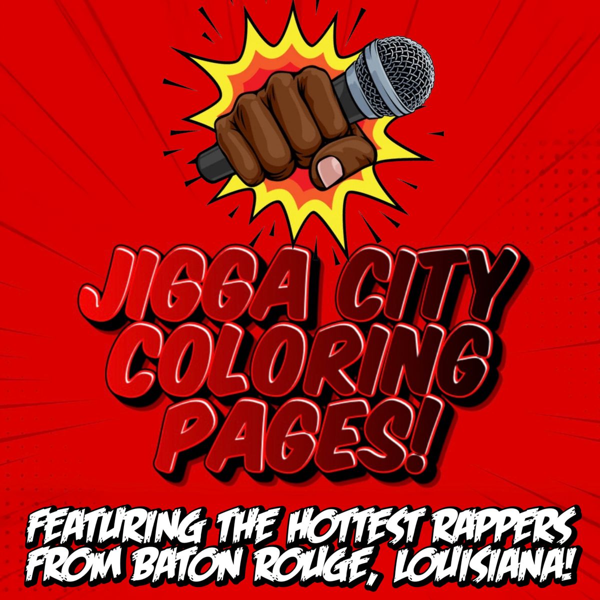JIGGA CITY COLORING PAGES