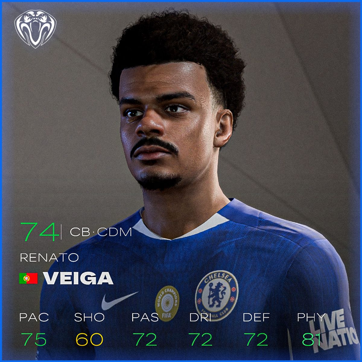 Renato Veiga Face For FC25