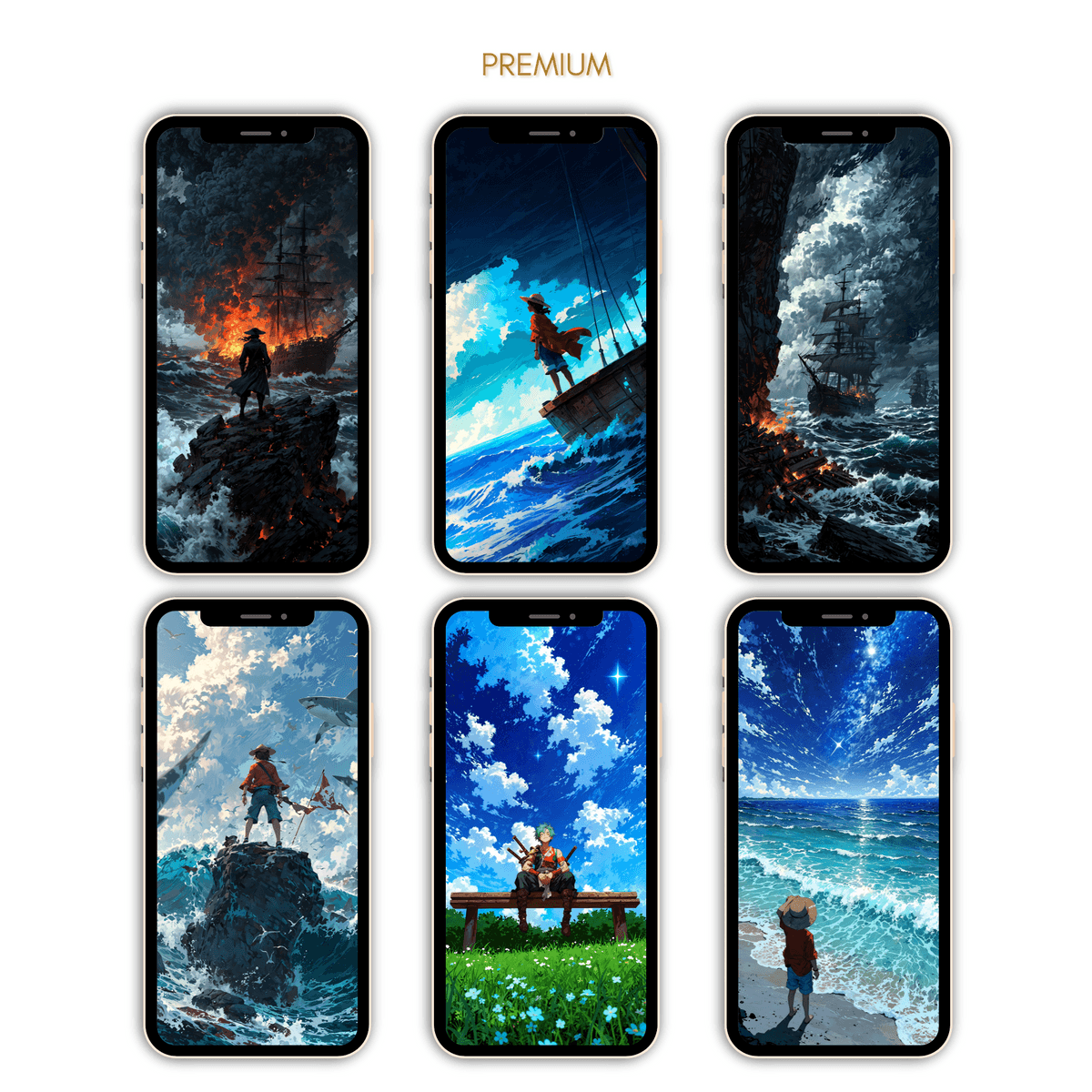 "I&rsquo;m Captain. 🏴&zwj;☠️🌊☠️&rdquo; Multi-Pack✨ 4k Wallpapers.